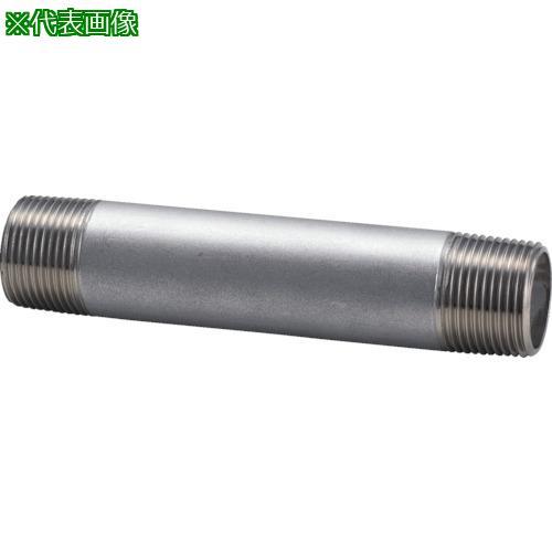 ■inoc 両長ニップル L100mm 呼び径(A)15【1753851:0】[店頭受取不可]