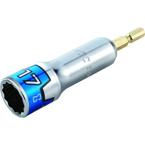 ■KTC インパクトドライバ用ソケットビット 差込角6.35mm 対辺寸法17mm 全長101mm【...