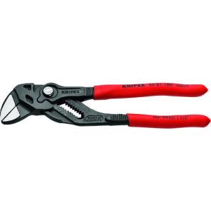 ■KNIPEX プライヤーレンチ すべり止め付 180mm[店頭受取不可]