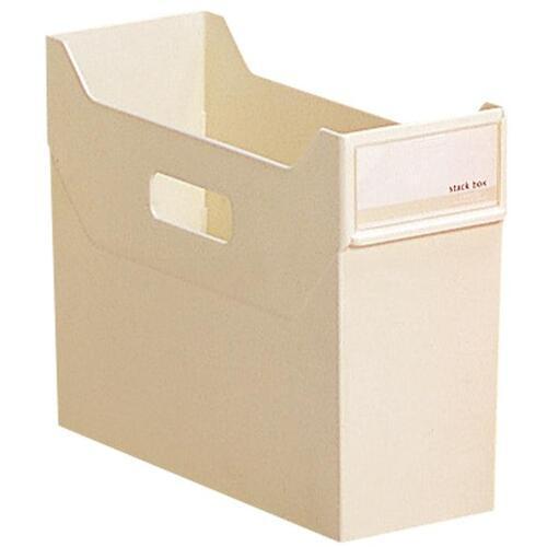 ■LIHIT スタックボックス 白【1956828:0】[店頭受取不可]