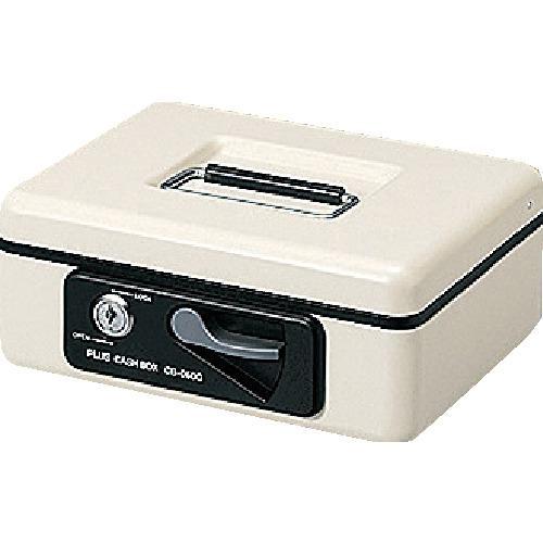 ■PLUS 12859)小型手提金庫 CB-060G エルグレー【1967478:0】[店頭受取不可...