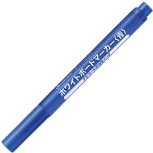 ジョインテックス ホワイトボードマーカー細字青H007J-BL-10P     196-7674 H007J-BL-10P  1箱