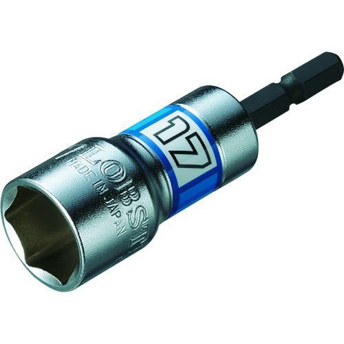 ■エビ 電ドルソケット“ストロック” ショートソケット 6角 対辺17mm【1973201:0】[店...