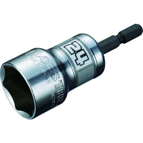 ■エビ 電ドルソケット“ストロック” ショートソケット 6角 対辺24mm【1975924:0】[店...
