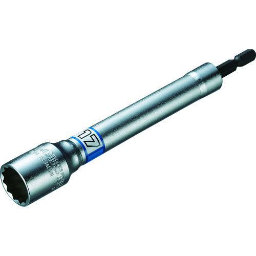 ■エビ 電ドルソケット“ストロック” ロングソケット 12角 対辺17mm【1975928:0】[店...