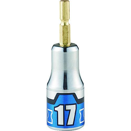 ■KTC インパクトドライバ用ショートソケットビット 難攻不落 17mm【2067160:0】[店頭...