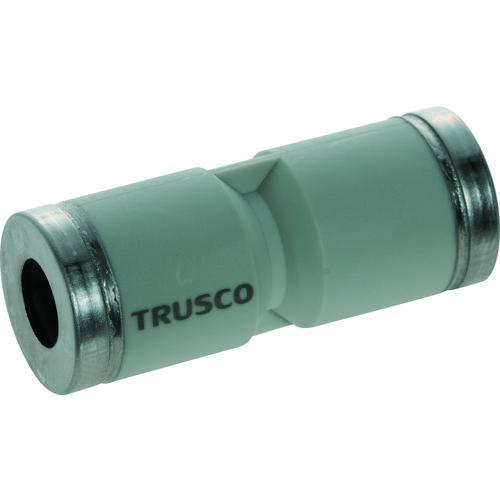 ■【在庫限り】TRUSCO チューブ継手 ワンハンド脱着型 ユニオンストレート 6MM【207770...