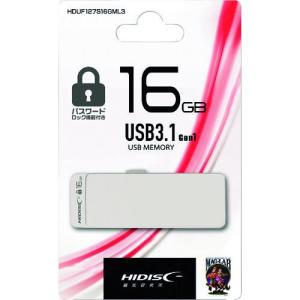 ■ハイディスク パスワードロック機能付きUSB16GB【2080134:0】[店頭受取不可]｜hcvalor2