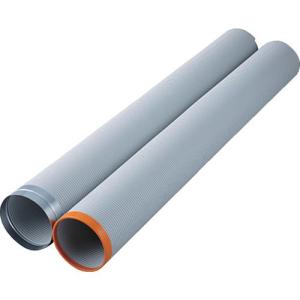 □Suiden スポットエアコン1口用 延長排気ダクト【4602994:0】[直送DS