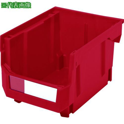 ■【在庫限り】TRUSCO スタッキングコンテナ 0.6L レッド【2083334:0】[店頭受取不...