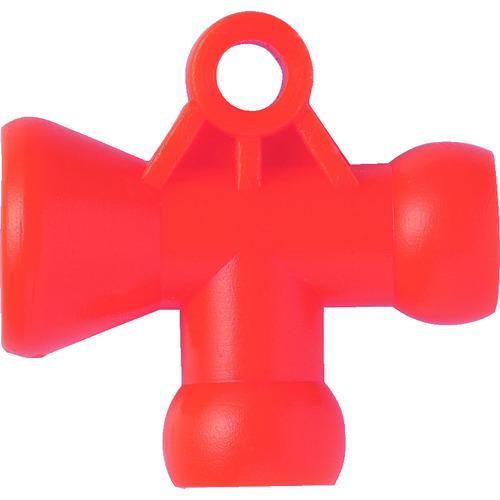 ■TRUSCO クーラントライナー T型フィッティング サイズ1/4 (10個入)【2303558:...