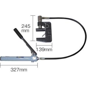 育良精機 パイプ断水機 圧着機 ISK-50AH2 手動油圧式パイプ圧着機