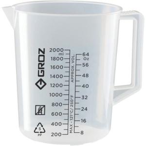■GROZ オイル用ビーカー 2000ML【2567234:0】[店頭受取不可]
