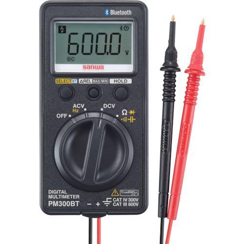 ■SANWA Bluetooth対応ポケット型デジタルマルチメータ【2597044:0】[店頭受取不...