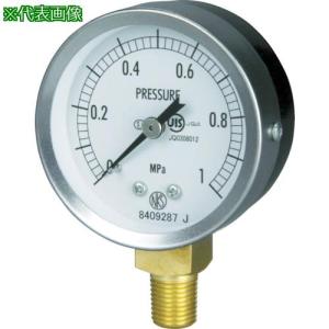 汎用型圧力計（A枠/立形）60Φ GS50 長野計器 GS50-121 0.6MPa