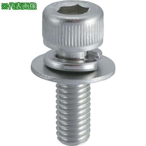 ■TRUSCO 座金組込六角穴付ボルト P=3 ステンレス M5×20 11本入 (座金組込みキャッ...