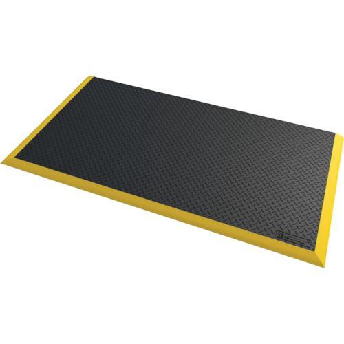■NOTRAX 疲労軽減マット(難焼性) ダイヤモンドフレックス イエロー【3157141:0】[店...
