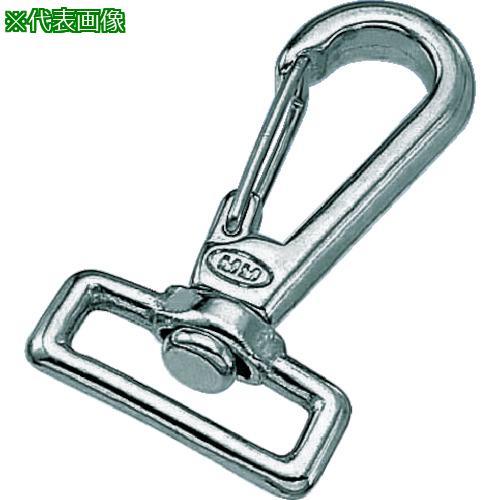 ■TRUSCO スイベルベルトフック ステンレス製 31mm (1個=1袋)【3286134:0】[...