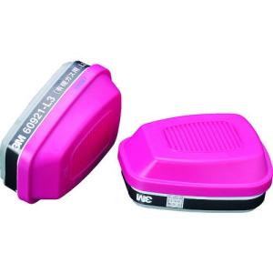 ■3M 有機ガス用吸収缶 L3ろ過材付き 60921-L3 2個入り[店頭受取不可]