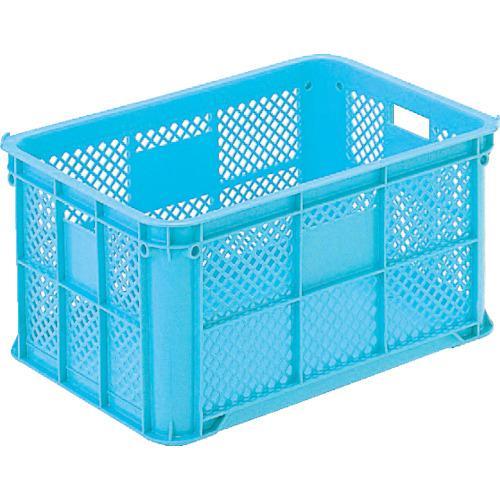 ■サンコー スタッキングコンテナー 106900 サンテナーB#80ライトブルー【3424758:0...