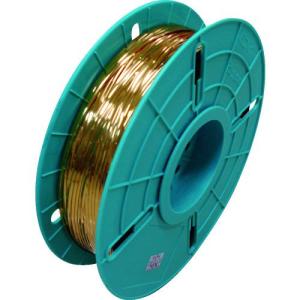 ■ビニタイ PETリール巻(ダイヤ巻き) 金 4mm×750M【3536831:0】[店頭受取不可]