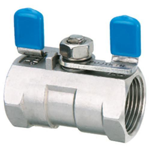 ■Fujikin ステンレス鋼製3.92MPaレデュースボアタイプボール弁15A【3655601:0...