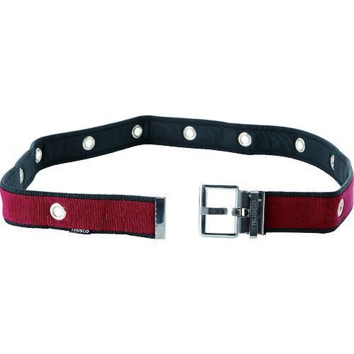 ■TRUSCO 【売切廃番】 ワーキングベルト 1本ピン レッド【3656144:0】[店頭受取不可...