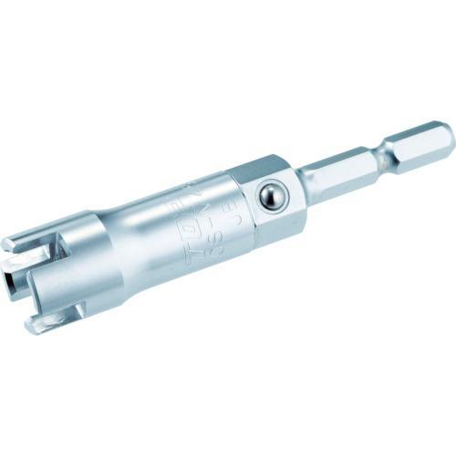 ■TOP 電動ドリル用蝶ネジソケット M6用【3690407:0】[店頭受取不可]