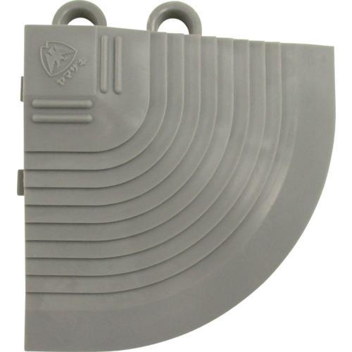 ■コンドル エバック 屋外用マット ライナーハードマット コーナー グレー【3701450:0】[店...