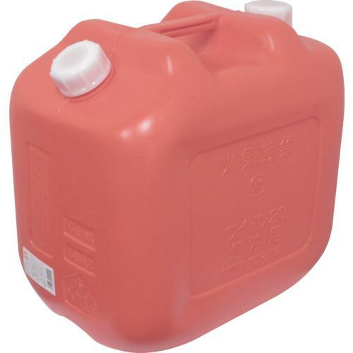 ■ヒシエス 灯油缶 20L 赤【3769225:0】[店頭受取不可]