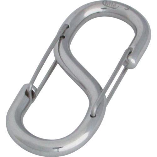 ■水本 ステンレス Sカンフック 線径4mm 長さ44mm【3788997:0】[店頭受取不可]