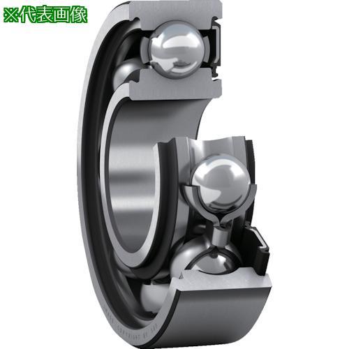 ■SKF 単列深溝玉軸受 軸受片側接触シール C3すきま(すきま大) 内径25mmX外径52mmX幅...