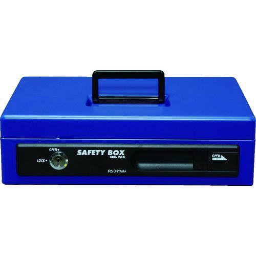 ■IRIS 558227 手提げ金庫 SBX-A5S ブルー【4030176:0】[店頭受取不可]