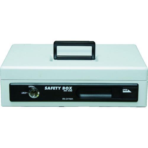 ■IRIS 558228 手提げ金庫 SBX-A5S グレー【4030184:0】[店頭受取不可]