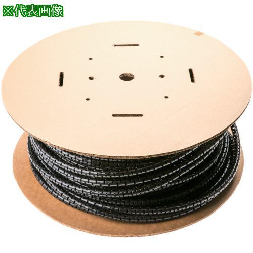 ■PANDUIT 電線保護チューブ スリット型スパイラル パンラップ 束線径18.3Φmm 30m巻...