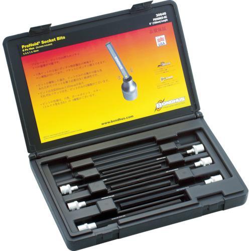 ■BONDHUS 六角ソケットビット(ビット全長150mm) セット6本組(4-10mm) 3064...
