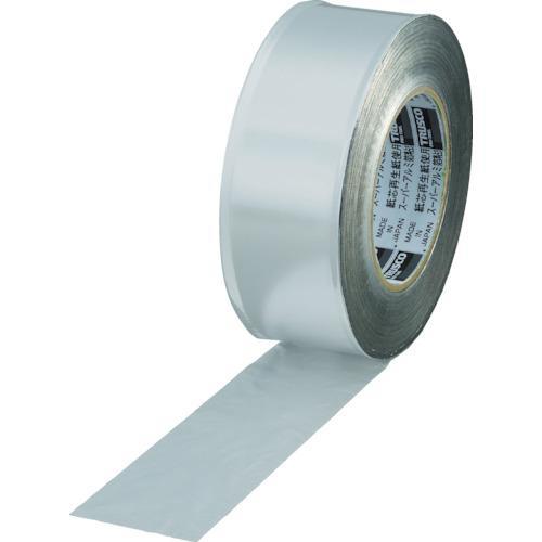 ■TRUSCO スーパーアルミ箔粘着テープ 100mm×50m ツヤなし【4154371:0】[店頭...