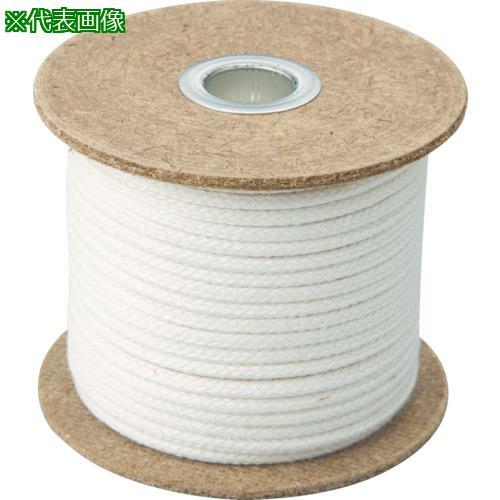 ■TRUSCO 難燃ロープ6mmX30m【4154878:0】[店頭受取不可]