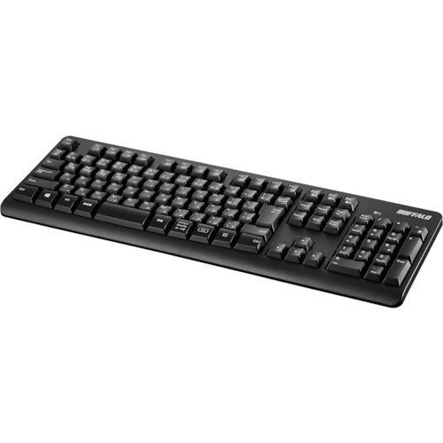 ■BUFFALO Bluetoothキーボード スタンダード フル ブラック【4172236:0】[...