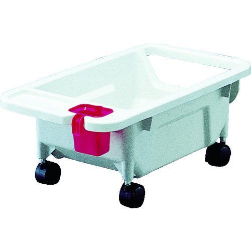 ■IRIS 215640 ポリタンクトレーキャスター付【4201396:0】[店頭受取不可]