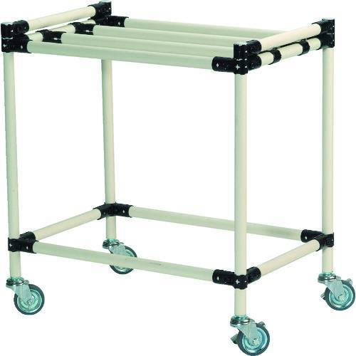 ■SPACIO コンテナケース台車 SPSーCー14B アイボリー【4203569:0】[店頭受取不...