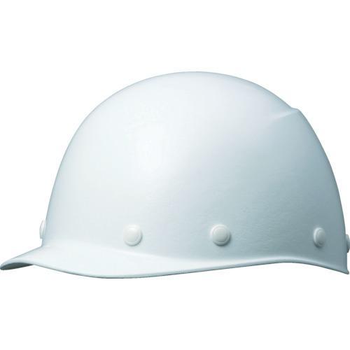 ■ミドリ安全 FRP製ヘルメット 野球帽型 ホワイト【4228596:0】[店頭受取不可]