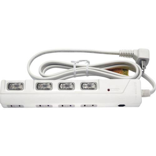 ■STARLIGHT 4個口LEDランプ個別スイッチ付タップ1.5m【4244670:0】[店頭受取...