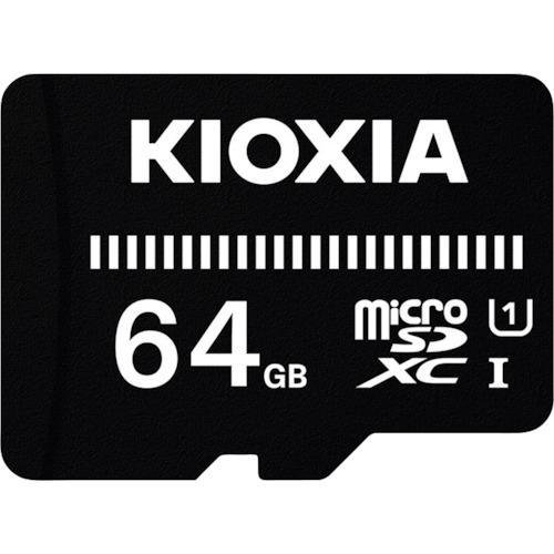 ■キオクシア ベーシックmicroSDメモリカード 64GB KMUB-A064G【4247836:...