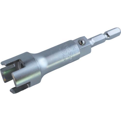 ■TOP 電動ドリル用蝶ネジソケット M8・M10共通【4330781:0】[店頭受取不可]