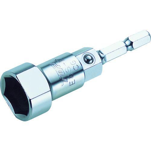 ■TOP 電動ドリル用レースウェイ用ソケット 17mm【4520963:0】[店頭受取不可]
