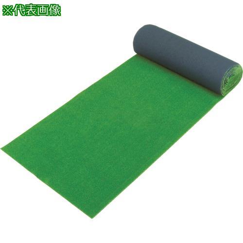 ■TRUSCO 人工芝(透水タイプ) 910mmX3m 厚み6mm【4705611:0】[店頭受取不...