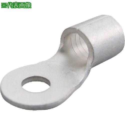 ■ニチフ 裸圧着端子 R形(100P) より線16.78~26.66 外寸16.5mm スタッド径6...