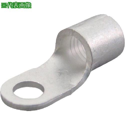 ■ニチフ 裸圧着端子 R形(100P) より線16.78~26.66 外寸11.8mm スタッド径6...