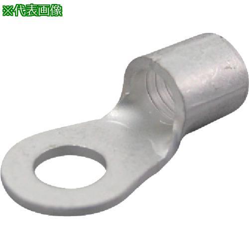 ■ニチフ 裸圧着端子 R形(100P) より線16.78~26.66 外寸16.5mm スタッド径8...